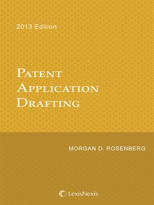 cover image of Patent Application Drafting